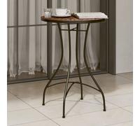Mosaic Bistro Table Terracotta √ò50x70 cm Ceramic Berkfield Home Orange One Size