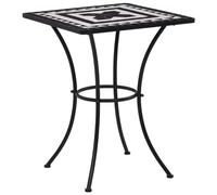 vidaXL Mosaic Table 60cm Terracotta Outdoor Garden Balcony Patio Furniture