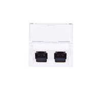 Mosaic Computer Double RJ45 LCS Outlets RJ 076504