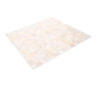 Mosaic Decor Seamless Adhesive White Self Tile Unglazed for Living Room