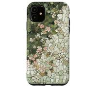 Mosaic Floral Floral mosaic Botanical art Nature Case for iPhone 11