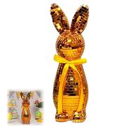 Mosaic Glass Bunny Easter Decorations, Sparkling Disco Rabbit Sculptures for Spring Centerpieces, Tabletop & Shelf Display - Festive Home Décor and Seasonal Gift