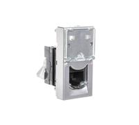 MOSAIC Gniazdo komputerowe pojedyncze RJ45 kat.6 UTP aluminium 079461