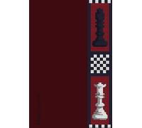 Mosaic Journal: Lined Notebook with Chess Motif and Coloring Margins | Gift for Creative Writing, Stress Relief & Relaxation | 5,5x8,5 in | 80 pages