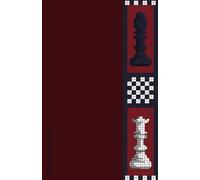 Mosaic Journal: Lined Notebook with Chess Motif and Coloring Margins | Gift for Creative Writing, Stress Relief & Relaxation | 5,5x8,5 in | 80 pages