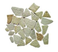 Mosaic Making 160g Irregular Mosaic Making Creative Ceramic Mosaic Tiles DIY Hobby Wall Crafts Decoration Porcelain Tile Pieces(9)