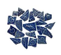 Mosaic Making 160g Irregular Mosaic Making Creative Ceramic Mosaic Tiles DIY Hobby Wall Crafts Decoration Porcelain Tile Pieces(4)