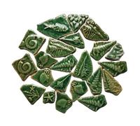 Mosaic Making 160g Irregular Mosaic Making Creative Ceramic Mosaic Tiles DIY Hobby Wall Crafts Decoration Porcelain Tile Pieces(1)