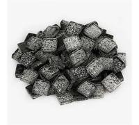 Mosaic Making 1kg Glitter Glass Mosaic Tiles Crafting Pieces Art Hobbies Assorted Colors Mosaic Tiles for Craft Arte(Color16)