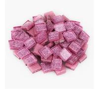 Mosaic Making 1kg Glitter Glass Mosaic Tiles Crafting Pieces Art Hobbies Assorted Colors Mosaic Tiles for Craft Arte(Color8)
