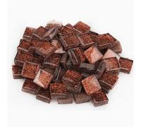 Mosaic Making 1kg Glitter Glass Mosaic Tiles Crafting Pieces Art Hobbies Assorted Colors Mosaic Tiles for Craft Arte(Color15)