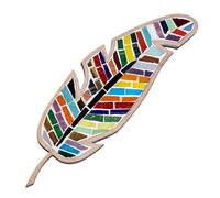 Mosaic Making Kit - Feather Crafts for Home, Mosaic Kits for Adults | Mixed Color Feather Mosaic Kit, Mosaic Art Projects