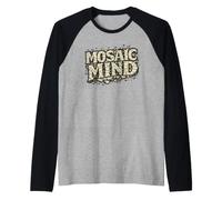 Mosaic Mind Funny Stained Glass Artist Suncatcher Gift Raglan Baseball Tee