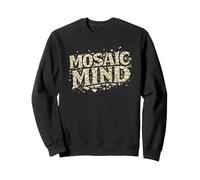 Mosaic Mind Funny Stained Glass Artist Suncatcher Gift Sweatshirt