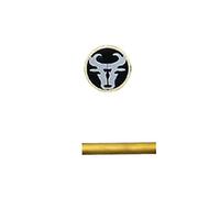 Mosaic pin Bolts Rivets for Knife Handle,Mosaic Screw Nail, Hunting Knives Fastener Studs,Length 4.5cm (6mm, Bull)