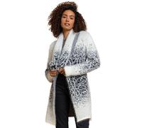 Mosaic Print Fluffy Cardigan Roman Ivory 14