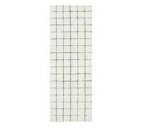 Mosaic runner mat Natural 80x230