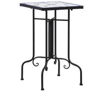 Mosaic Side Table Ceramic Plant Stand Flower Balcony Desks Flower Table vidaXL