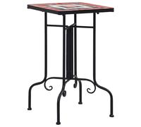 vidaXL Mosaic Side Table Terracotta Ceramic Plant Flower Balcony Desks Tables