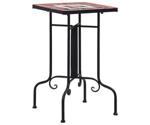 Mosaic Side Table Ceramic Plant Stand Flower Balcony Desks Flower Table vidaXL