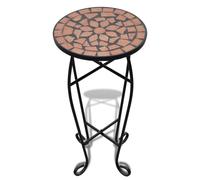 New Balcony Mosaic Side Coffee Table Plant Flower Terrace Green Wedding Dining