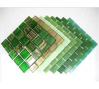 Mosaic Tile Mix. Groovy Green Deluxe Blend 200 Tile Mix