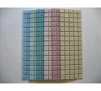 Mosaic Tile Mix. Pastel Mix Pack 450 x2cm Tiles