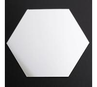 Mosaic Tile Set of 24 Hexagon Mirrors Perfect Wall Decor for Dining Rooms, Offices, and Playrooms