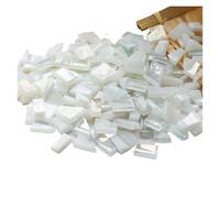 Mosaic Tiles 250g Irregular Shaped Mosaic Tiles Mixed Color Particles Mosaic Piece DIY Making Stones for Craft Arts(Color 11)