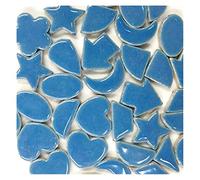 Mosaic Tiles Arts and Crafts, Mosaic Kit Creative Ceramic Mosaic Tiles DIY Hobbies Craft Art Handmade Decorative Materials Various Mixes Irregular Mini Mosaic Tile 100g(F)