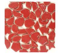 Mosaic Tiles Arts and Crafts, Mosaic Kit Creative Ceramic Mosaic Tiles DIY Hobbies Craft Art Handmade Decorative Materials Various Mixes Irregular Mini Mosaic Tile 100g(B)