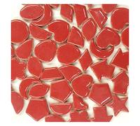 Mosaic Tiles， Creative Ceramic Mosaic Tiles DIY Hobbies Craft Art Handmade Decorative Materials Various Mixes Irregular Mini Tile 100g(B)