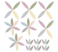 Mosaic Tiles for Crafts 2Bags Ceramic Mosaic Materials Delicate DIY Tiles for Crafts Smooth Glazed Stained Pieces Home Decor Craft Supplies
