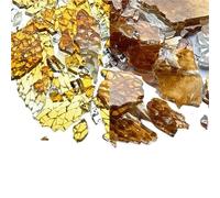 Mosaic Tiles for Crafts 400 G Colorful Ice Crack Fragments Crystal Mosaic DIY Creative Handmade Art Colored Tempered Glass Transparent Particles(Color03)