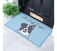 Mosaic Tiles Indoor & Outdoor Doormat - 70x40cm Artsy Mats Blue 40cm x 70cm