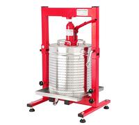 Mosakar 7.93 Gallon 30L Mosakar Hydraulic Fruit Press. 3 Ton Pressure. Parts Contact With Juice Are Aisi 304 Stainless Steel. Home Use Grape Apple Wine Cider Juice Press