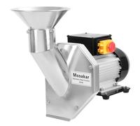 Mosakar Fruit and Apple Crusher - 550W. Whole Apple Pear Potato Grinder. Make Fine Pulp. Portable Fruit Scratter Pulper for Juice Wine Cider Press