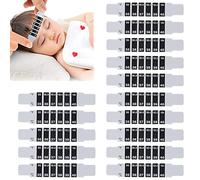 MOSALKDUG 20 Pcs Forehead Thermometer Strip, Easy to Use Forehead Temperature Indicator, Suitable for Children and Elderly, White LCD Display