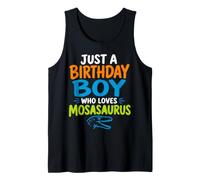 Mosasaurus Birthday Prehistoric Sea Dinosaur Tank Top