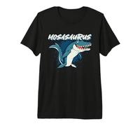 Mosasaurus Dinosaur Prehistoric Funny Kids Toddlers Teens Premium T-Shirt