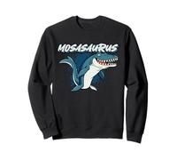 Mosasaurus Dinosaur Prehistoric Funny Kids Toddlers Teens Sweatshirt