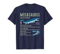 Mosasaurus Facts | Jurassic Mosasaurs | Fossil Dinosaur Gift T-Shirt