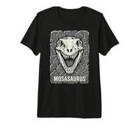 Mosasaurus Fossil Skull Prehistoric Ocean Dinosaur Premium T-Shirt