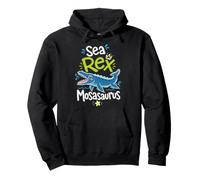 Mosasaurus Kids Prehistoric Sea Predator Dinosaur Pullover Hoodie