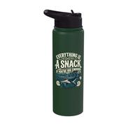 Mosasaurus Prehistoric Marine Reptile Predator Stainless Steel Insulated Water Bottle