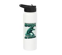 Mosasaurus Prehistoric Marine Reptile Predator Stainless Steel Insulated Water Bottle