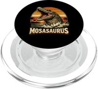 Mosasaurus Retro Ocean Ancient Sea Monster Predator Reptile PopSockets PopGrip for MagSafe