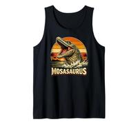 Mosasaurus Retro Ocean Ancient Sea Monster Predator Reptile Tank Top