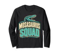 Mosasaurus Team Prehistoric Sea Dinosaur Long Sleeve T-Shirt