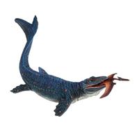 Mosasaurus Toy, Artificial Realistic Mosasaurus with Movable Mouth, 11 Inch Plastic Dinosaur Figurines, Educational Prehistoric Dinosaur Toys, Gifts for Kids
